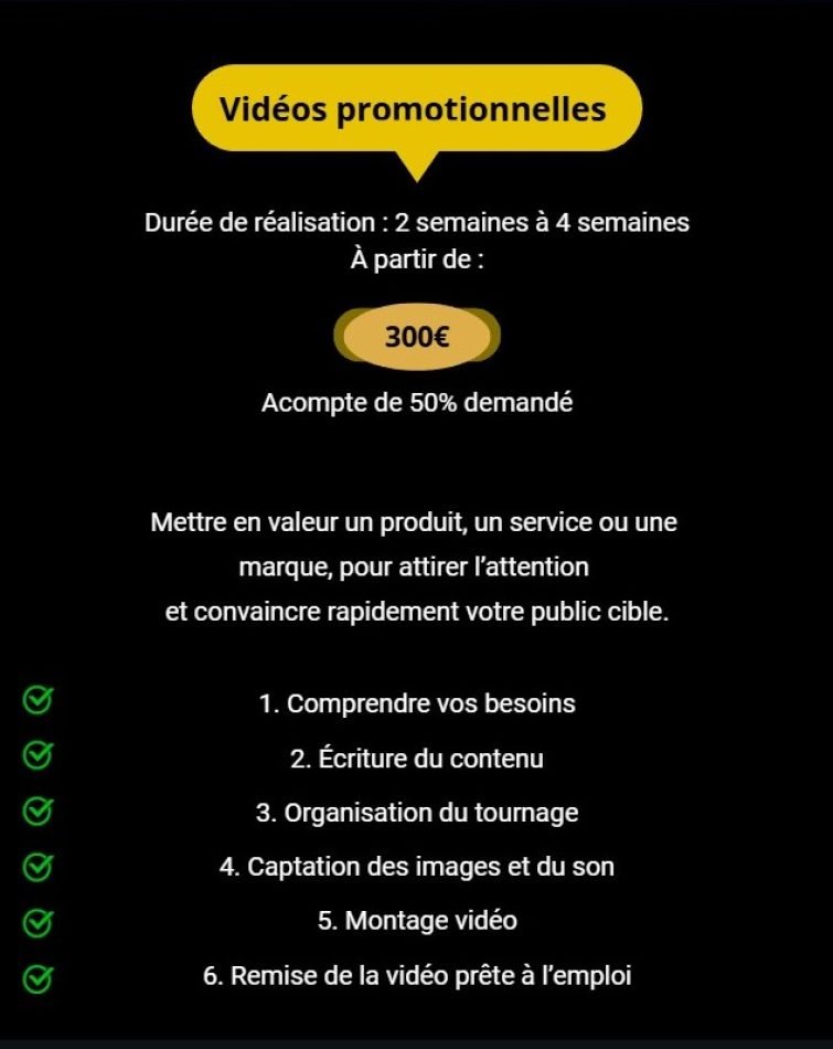 fiche video